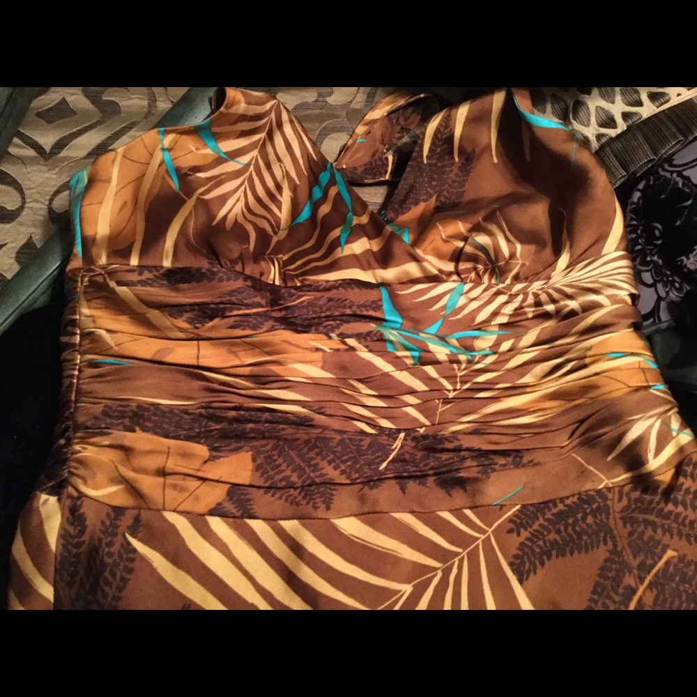 Silk sun dress